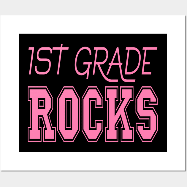 1st Grade Rocks Wall Art by PeppermintClover